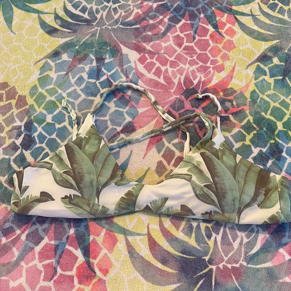 Midori Swim Top — Banana Leaf